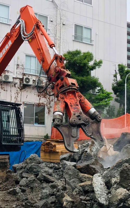 解体・土木工事・産業廃棄物収集運搬イメージ